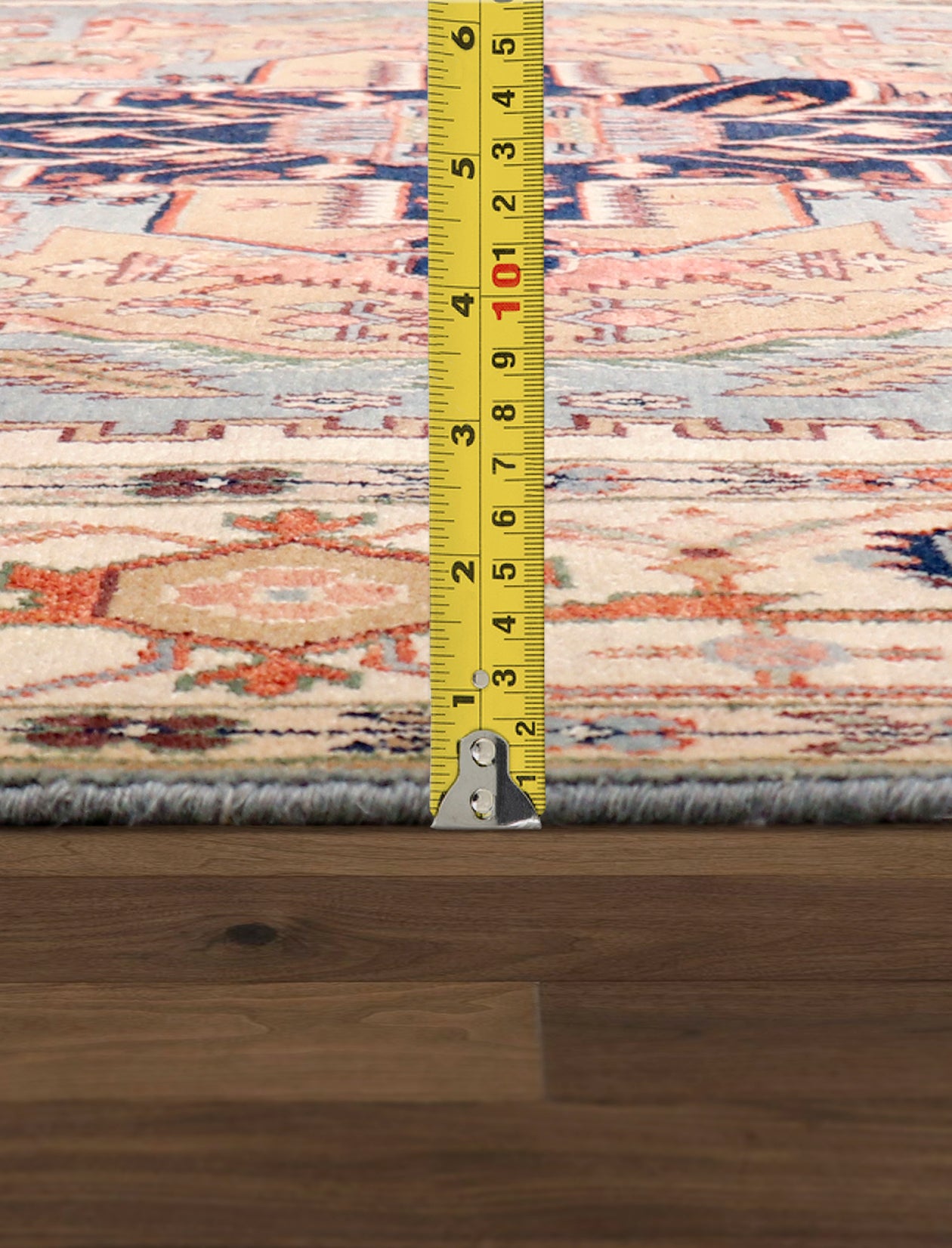 Pasargad Home Serapi Collection L. Blue Wool Area Rug - 10'0" X 14'0"