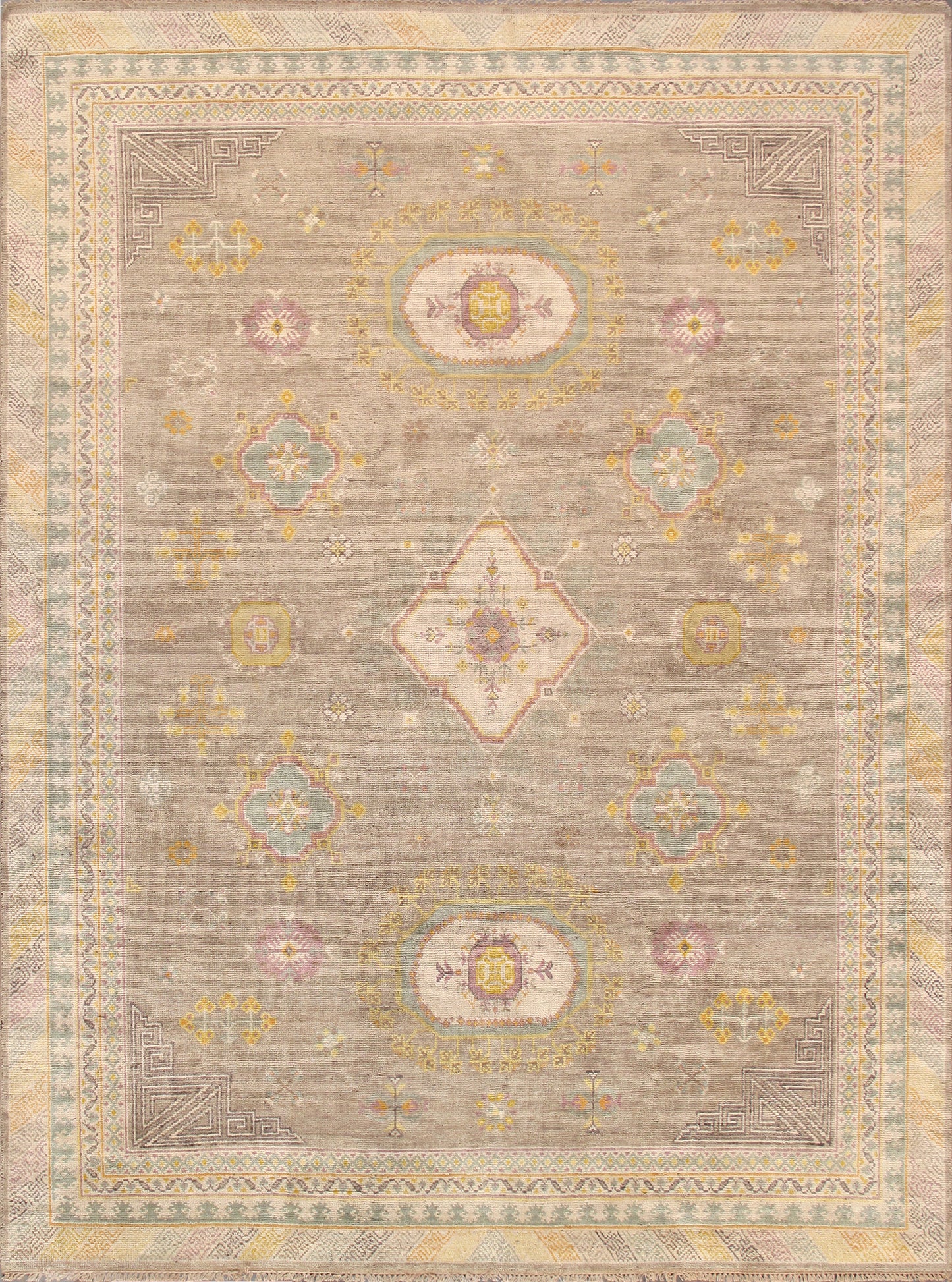 Pasargad Home Khotan Collection Hand-Knotted Camel Wool Area Rug - 12'0" X 18'0"