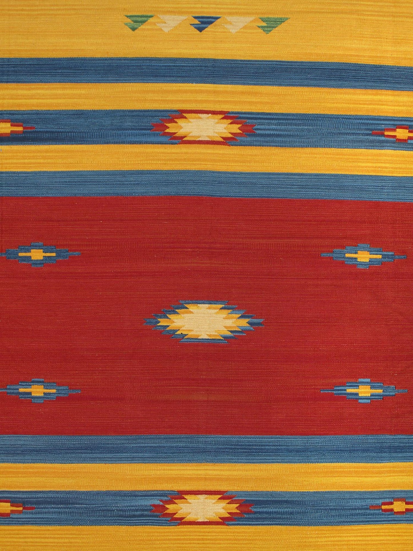 Pasargad Home Anatolian Collection Multi Cotton Area Rug 6'0" X 6'0"