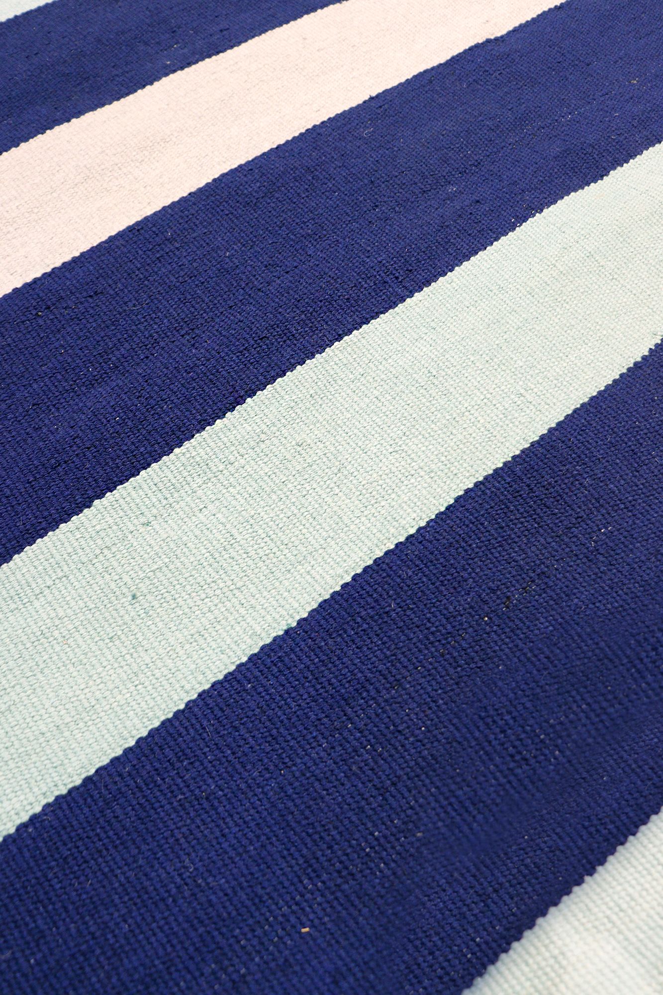 Pasargad Home Hampton Collection Blue Polypropylene Area Rug 12'0" X 15'0"