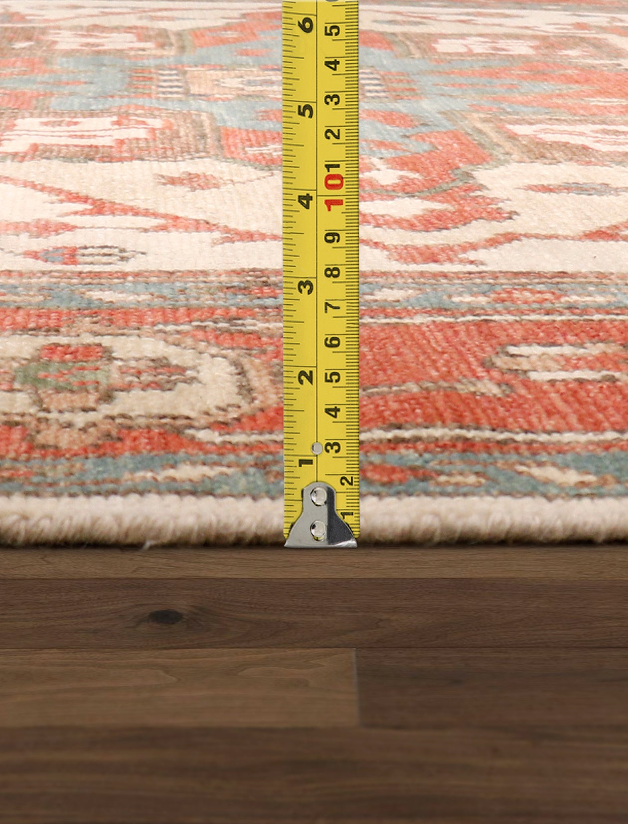 Pasargad Home Serapi Collection Ivory Wool Area Rug 11'8" X 14'10"