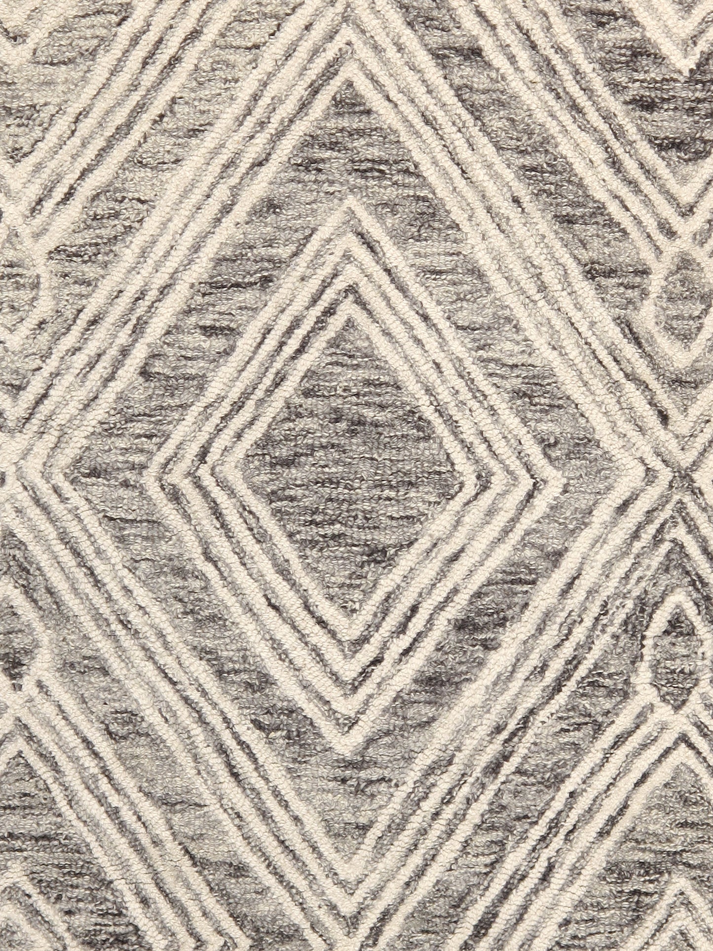 Pasargad Home Modern Collection Silver Bamboo Silk & Wool Area Rug 8'0" X 8'0"