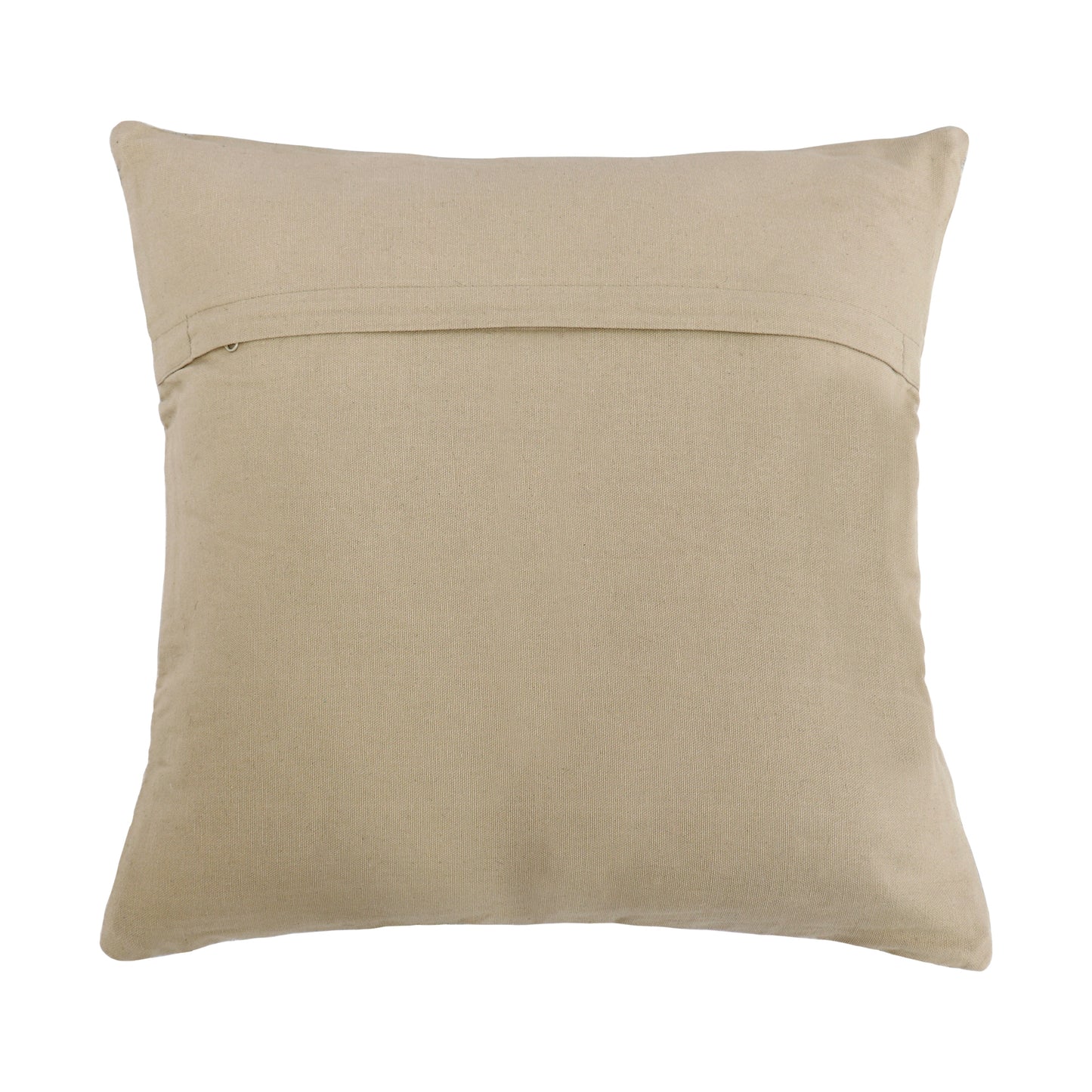 Pasargad Home Galaxy Collection Ivory Cowhide Pillow 18" X 18" X 3"