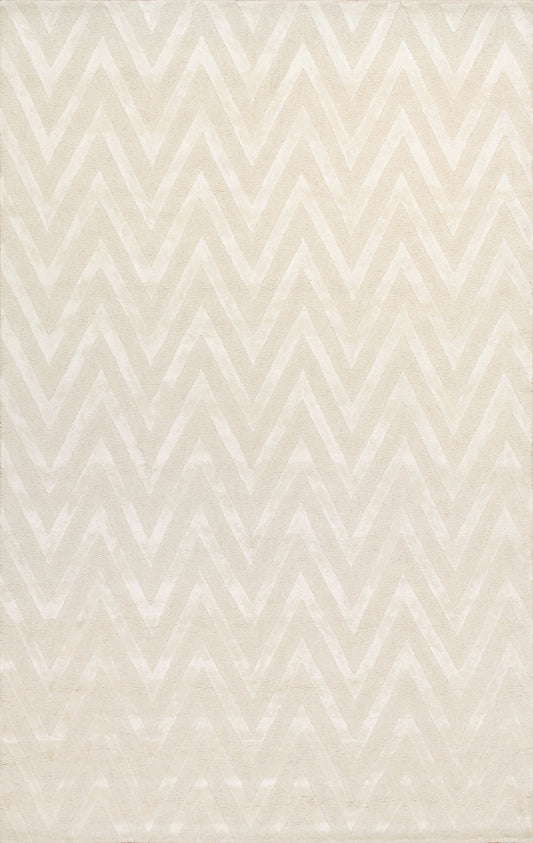 Pasargad Home Edgy Collection Bamboo Silk & Wool Area Rug 8'9" X 11'9"