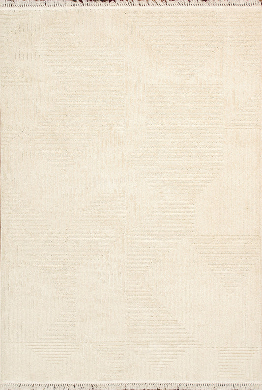 Pasargad Home Sutton Collection Area Rug 8'6" X 11'6", Ivory