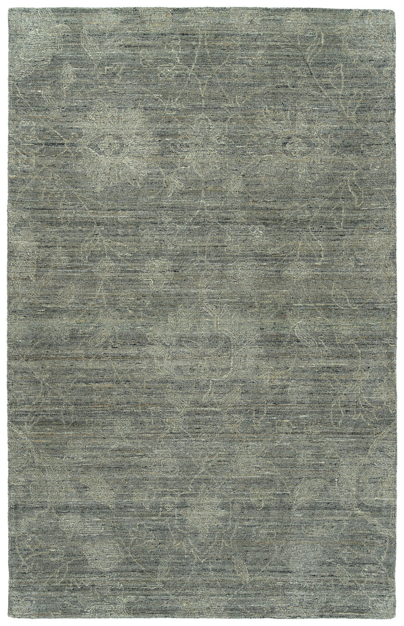 Kaleen Palladian Collection Dark Slate Area Rug 9' x 12'