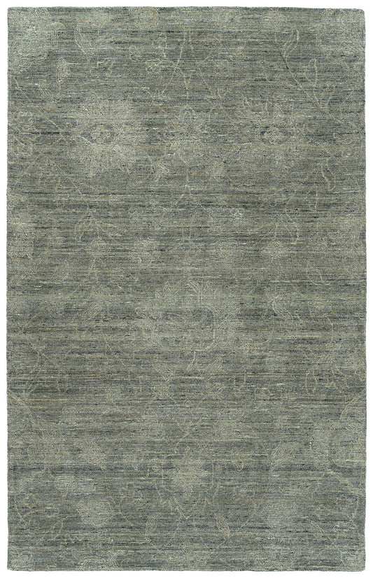 Kaleen Palladian Collection Dark Slate Area Rug 9' x 12'