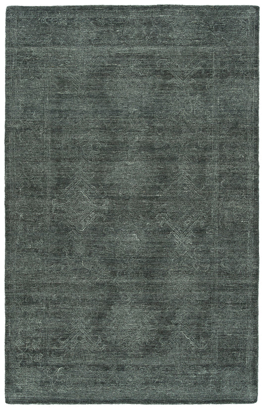 Kaleen Palladian Collection Dark Charcoal Area Rug 5' x 7'9"