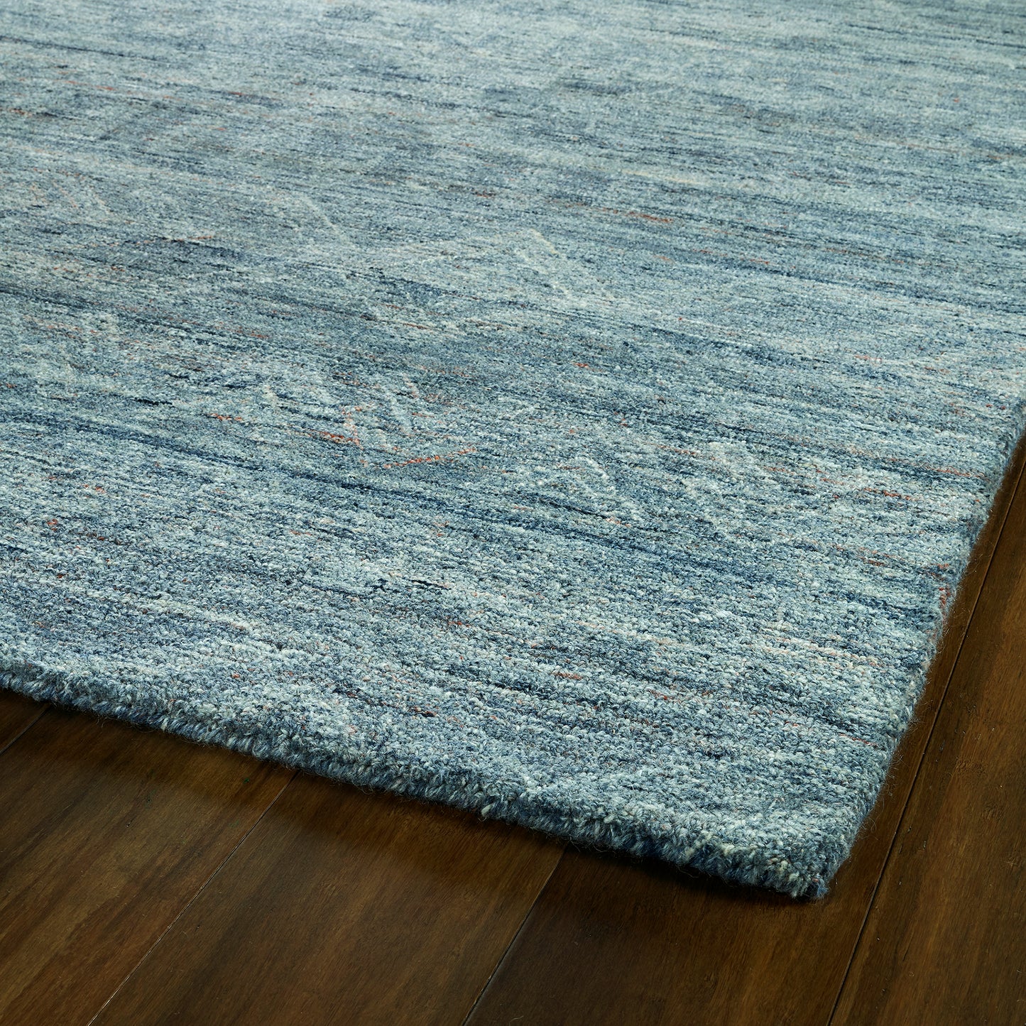 Kaleen Palladian Collection Dark Blue Throw Rug 2' x 3'