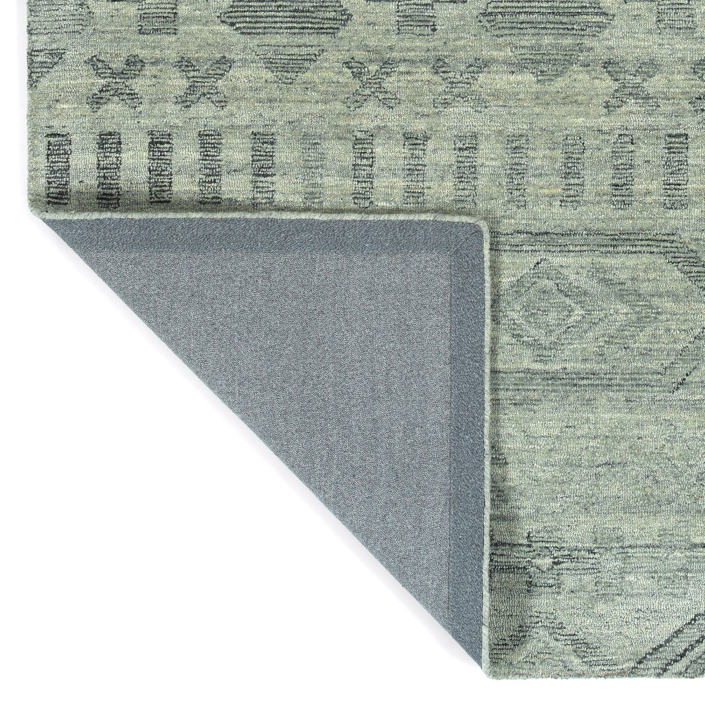 Kaleen Palladian Collection Silver Black Runner 2'6 x 8'
