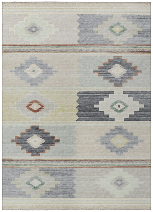 Indoor/Outdoor Phoenix PH1 Ivory Washable 3' x 5' Rug