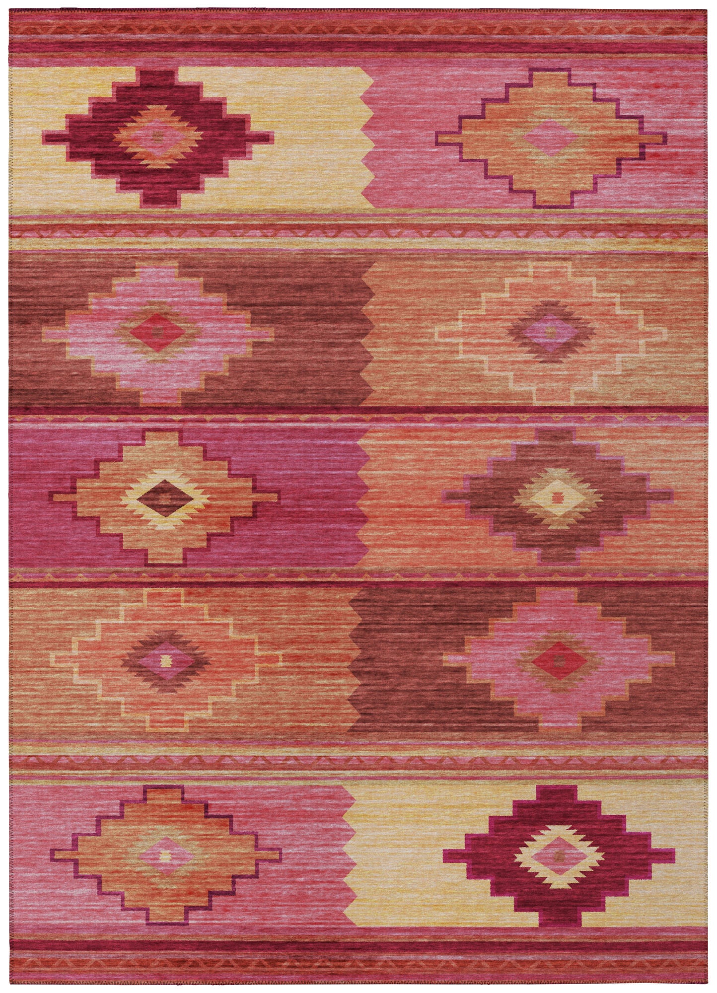 Indoor/Outdoor Phoenix PH1 Rose Washable 10' x 14' Rug