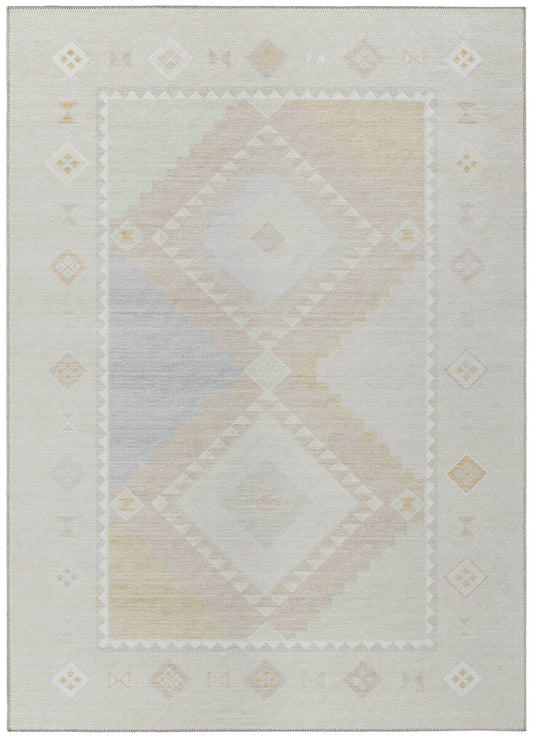 Indoor/Outdoor Phoenix PH2 Ivory Washable 9' x 12' Rug