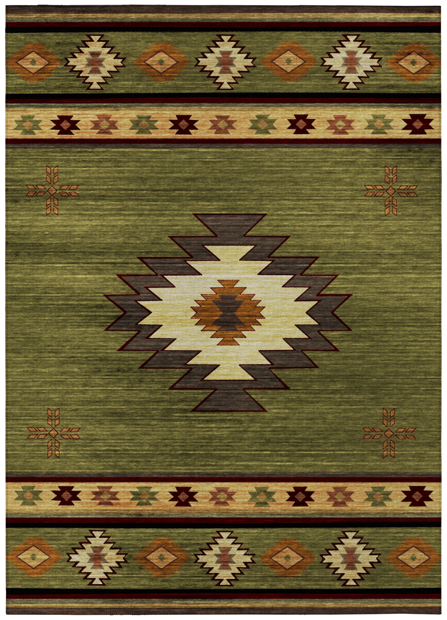Indoor/Outdoor Phoenix PH4 Cactus Washable 3' x 5' Rug