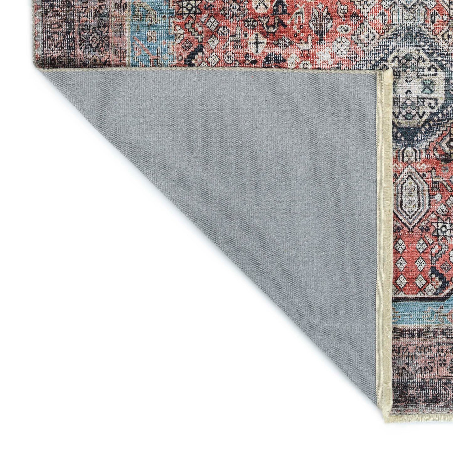 Kaleen Praia Collection Dark Rust Throw Rug 2' x 3'