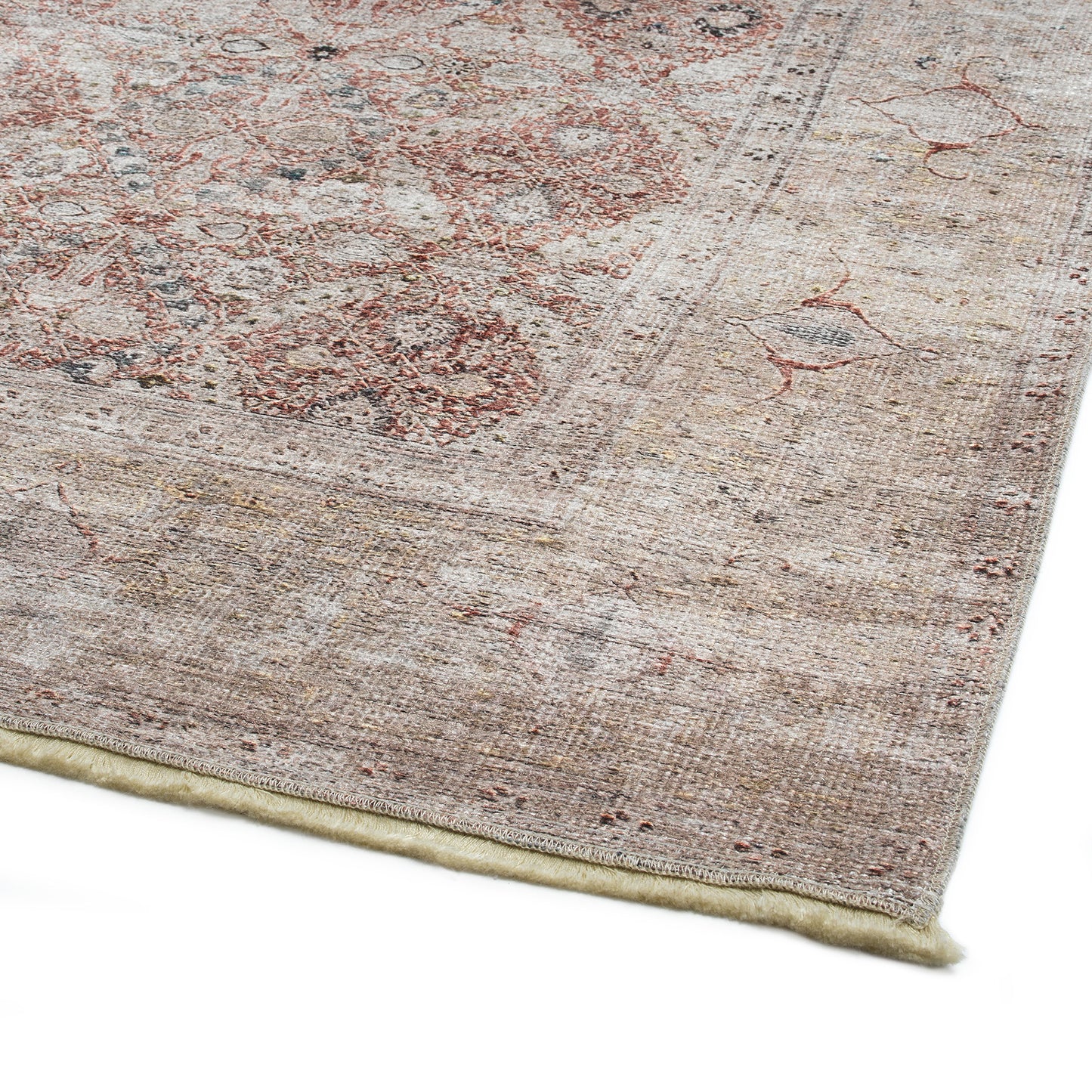 Kaleen Praia Collection Light Taupe  Area Rug 7'10" x 9'6"
