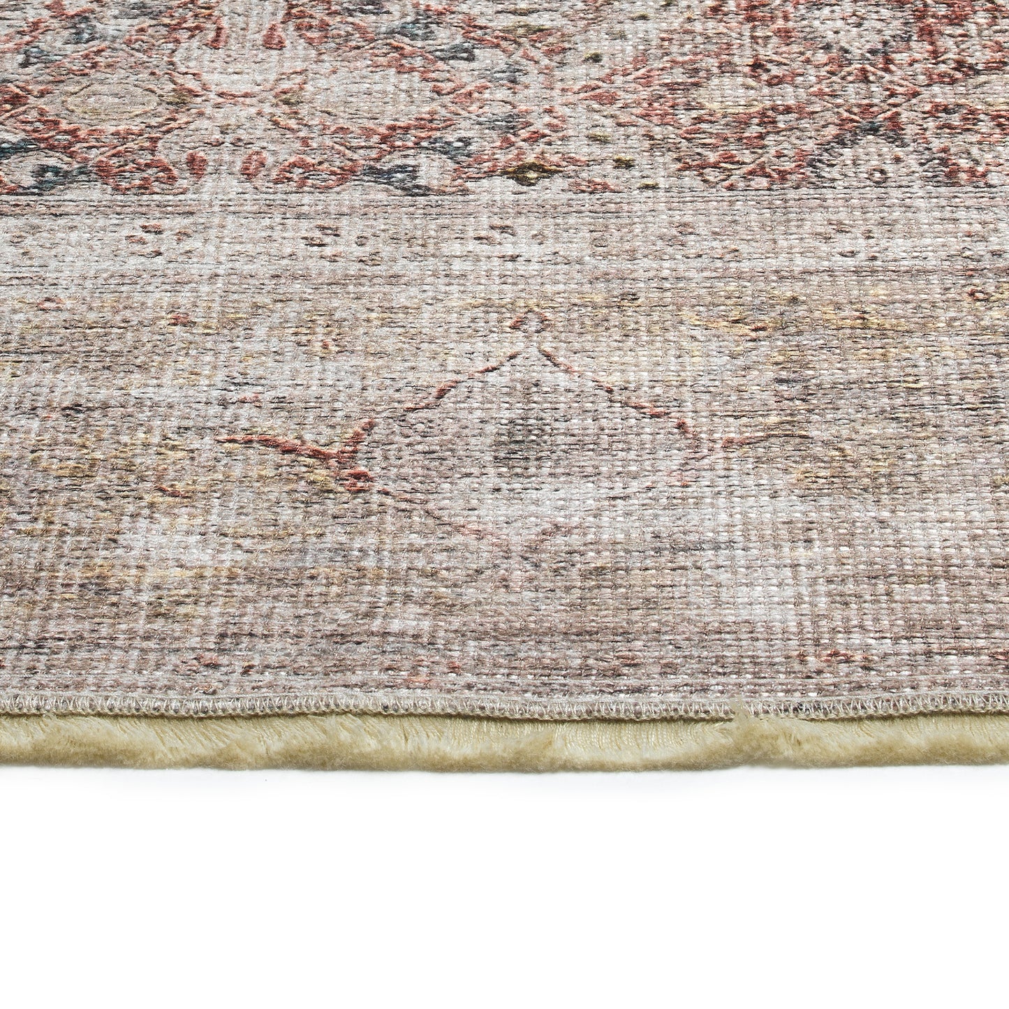 Kaleen Praia Collection Light Taupe  Area Rug 5'1" x 7'