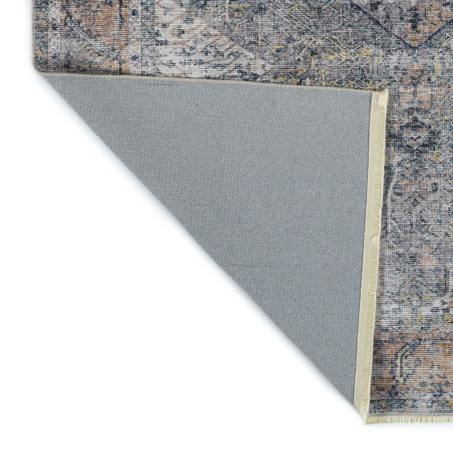 Kaleen Praia Collection Light Earthtone Area Rug 5'1" x 7'