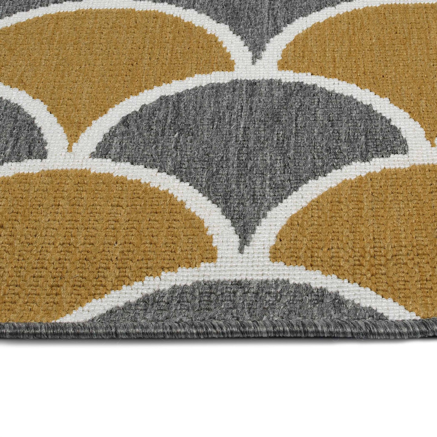 Kaleen Puerto Collection Dark Yellow Area Rug 7'2" x 10'5"