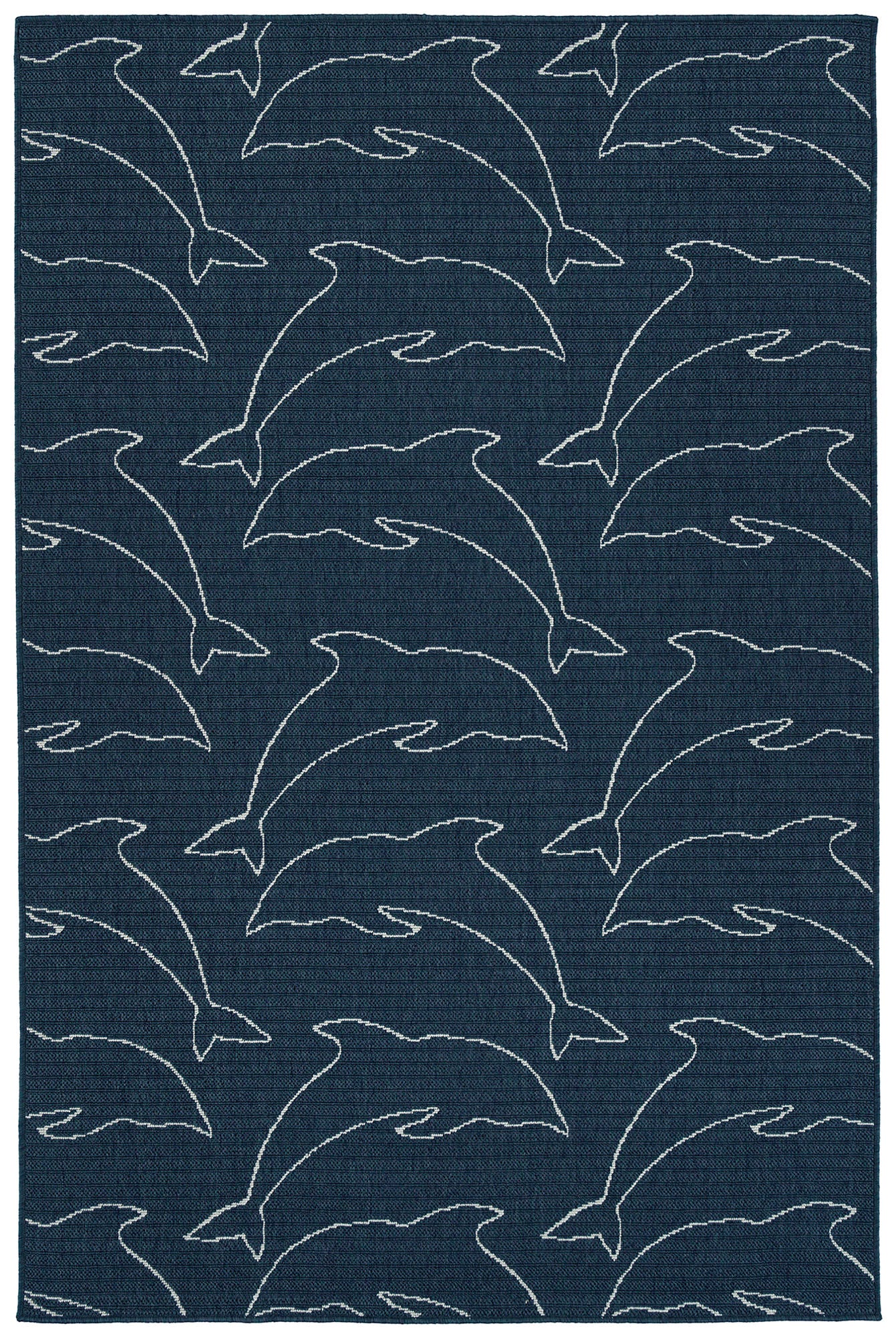 Kaleen Puerto Collection PRT04-22 Navy Area Rug 3'6" x 5'6"
