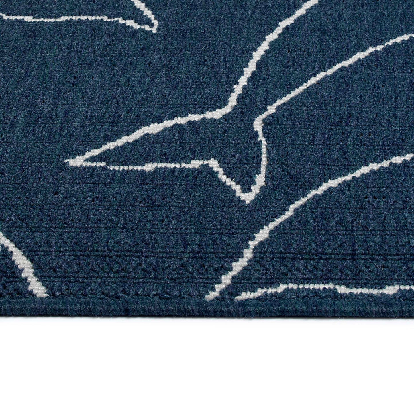 Kaleen Puerto Collection PRT04-22 Navy Area Rug 5' x 7'6"