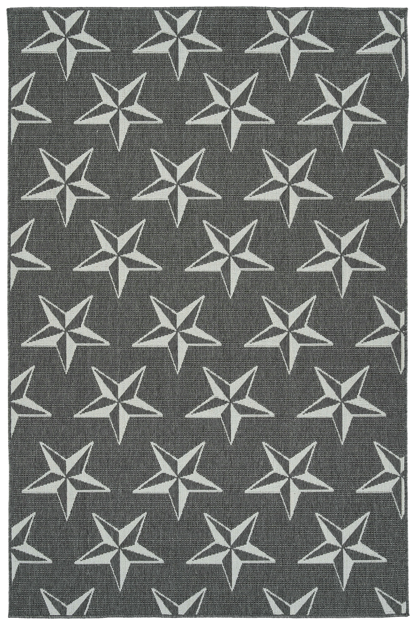 Kaleen Puerto Collection PRT11-75 Grey Area Rug 3'6" x 5'6"