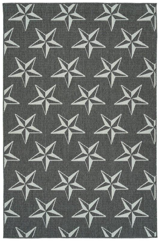 Kaleen Puerto Collection PRT11-75 Grey Area Rug 5' x 7'6"
