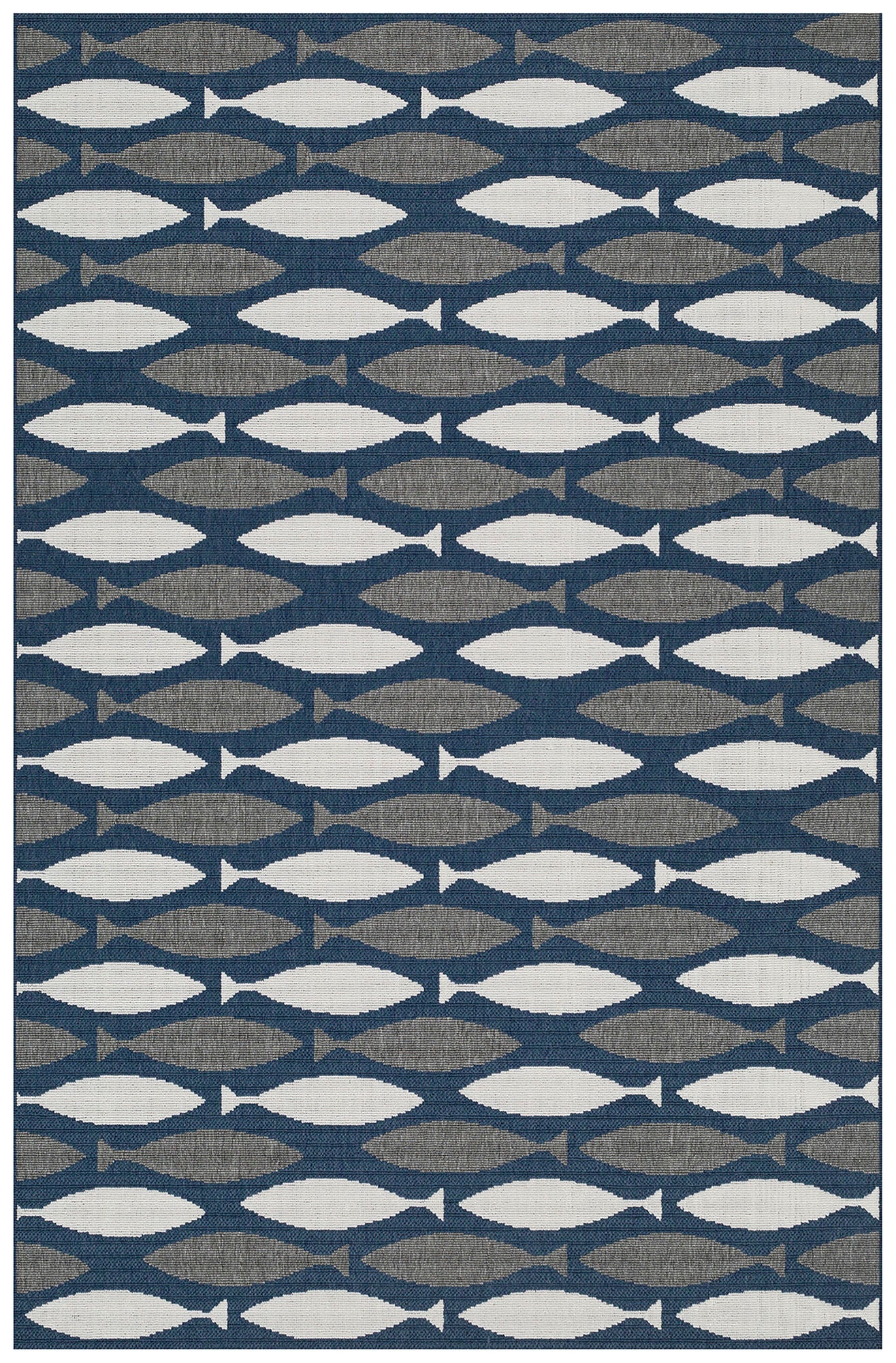 Kaleen Puerto Collection PRT13-75 Grey Area Rug 5' x 7'6"