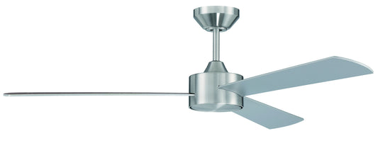 52" Provision Fan in Brushed Polished Nickel