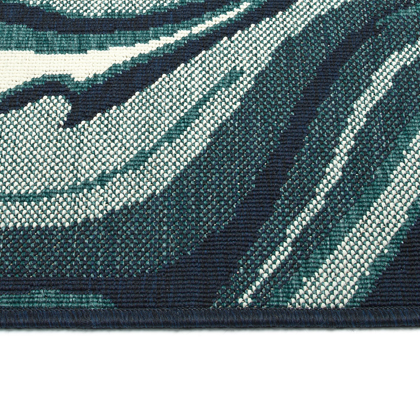 Kaleen Pianta Collection PTA01-91 Teal Throw Rug 1'11" x 3'7"