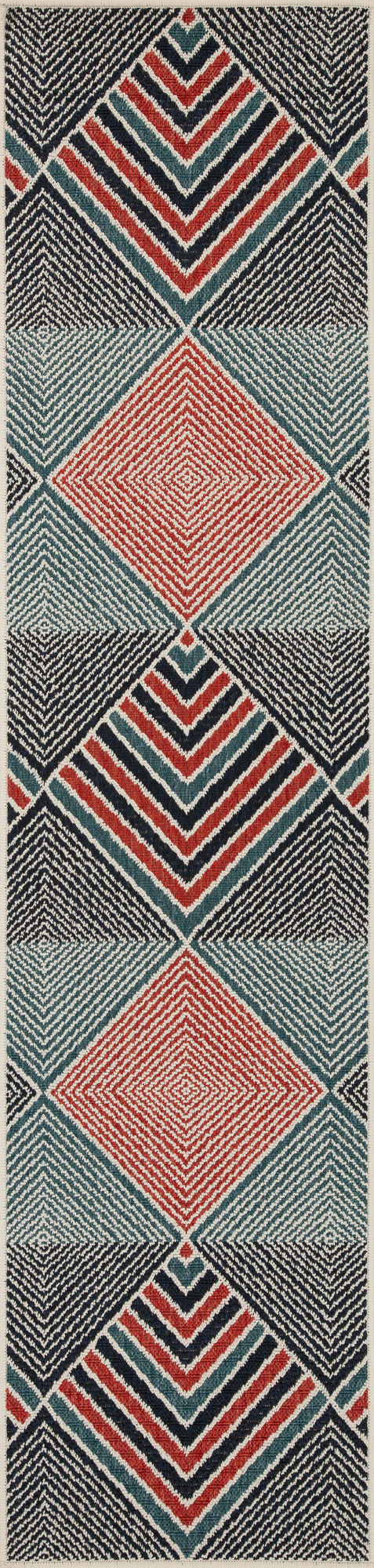 Kaleen Pianta Collection Dark Navy Throw Rug 1'11" x 3'7"