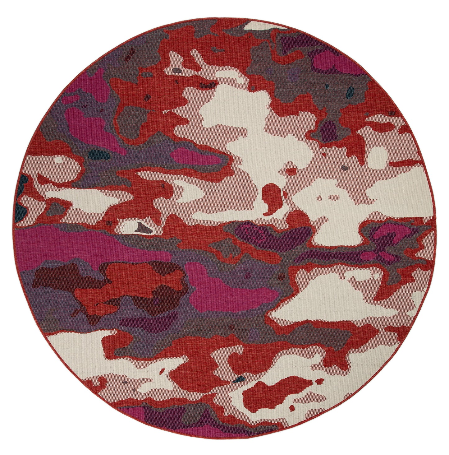Kaleen Pianta Collection Red Ivory Runner 2'2" x 7'10"