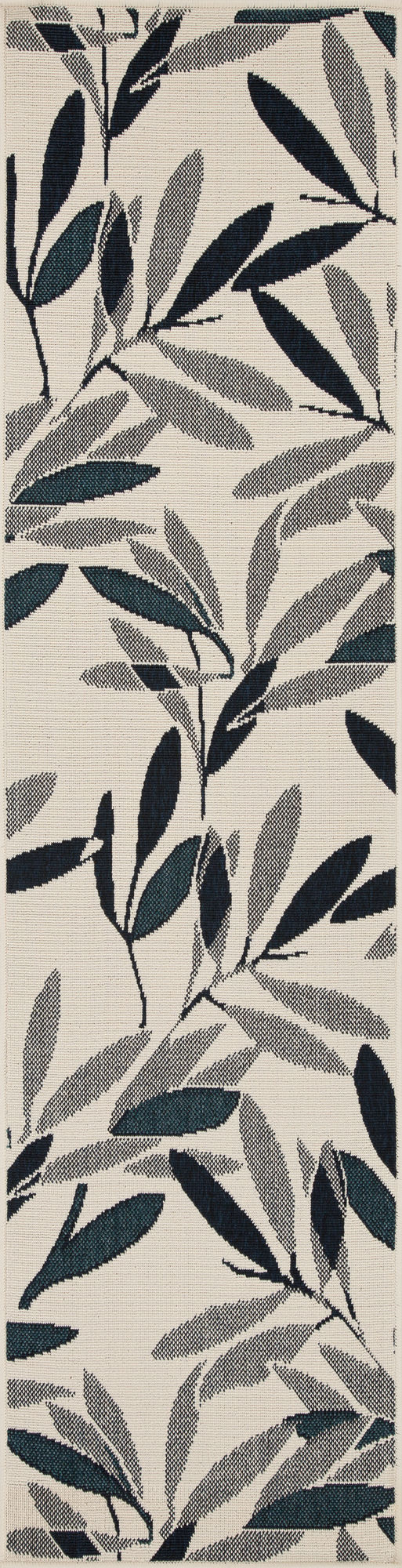 Kaleen Pianta Collection Light Ivory Area Rug 3'11" x 5'7"