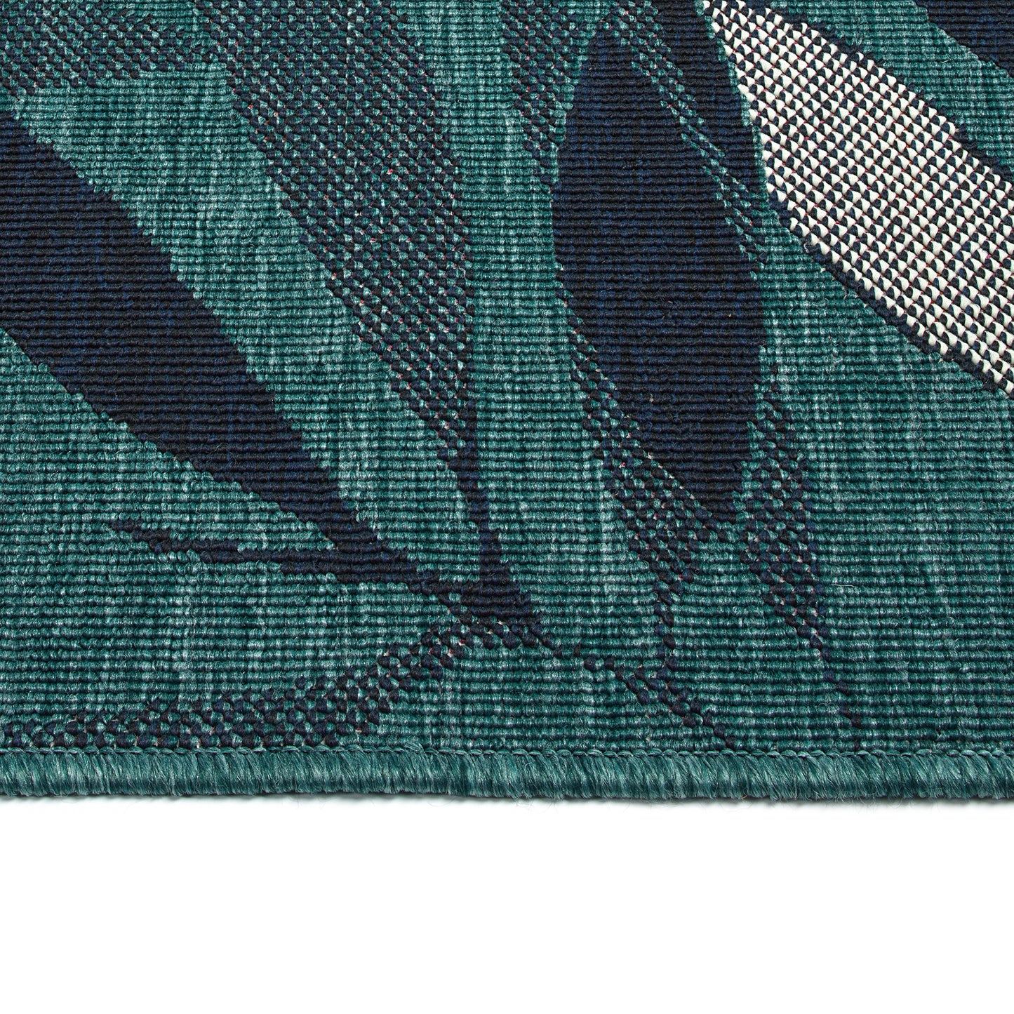 Kaleen Pianta Collection PTA07-91 Teal Area Rug 7'10" x 7'10"