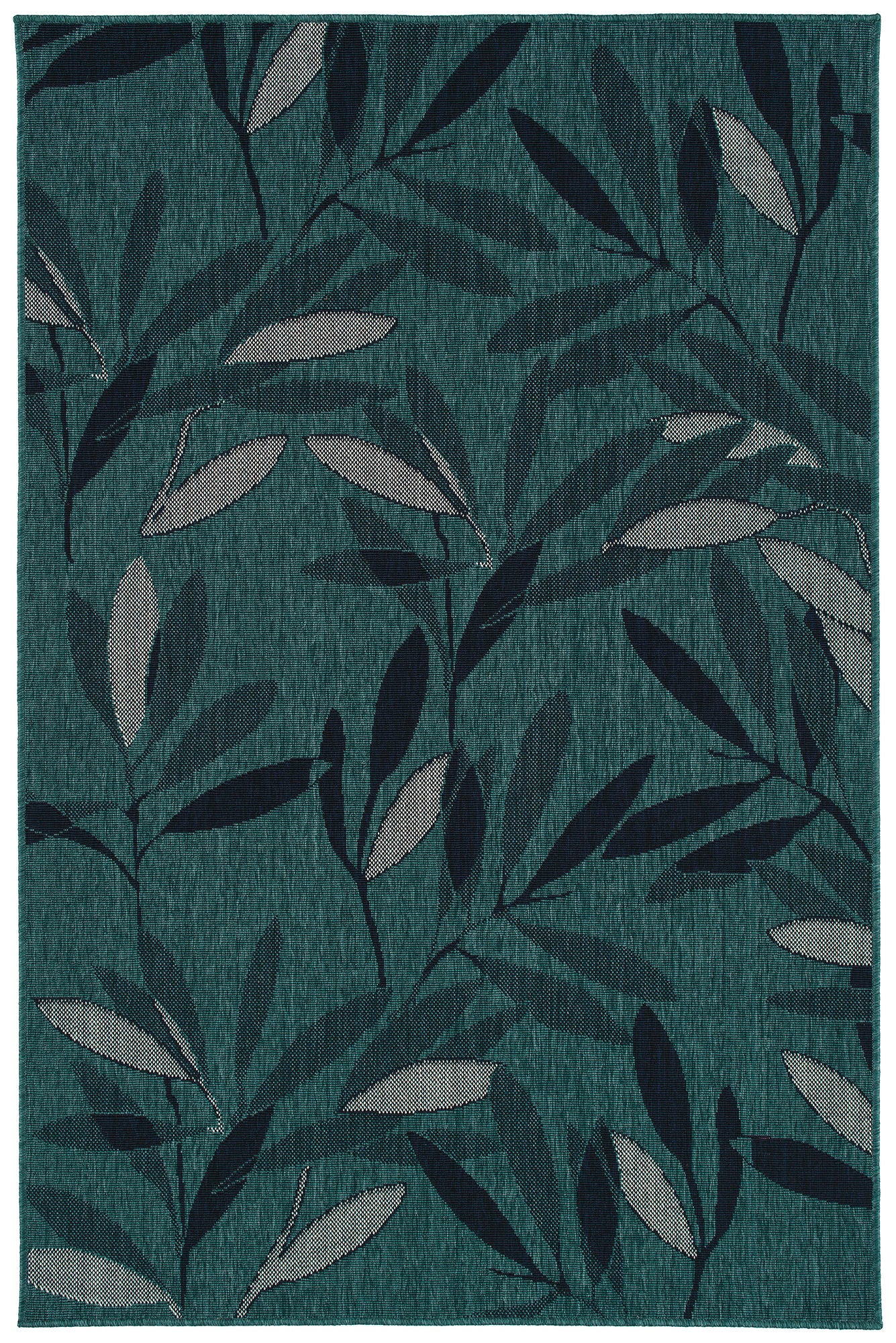 Kaleen Pianta Collection PTA07-91 Teal Area Rug 7'10 x 10'10"