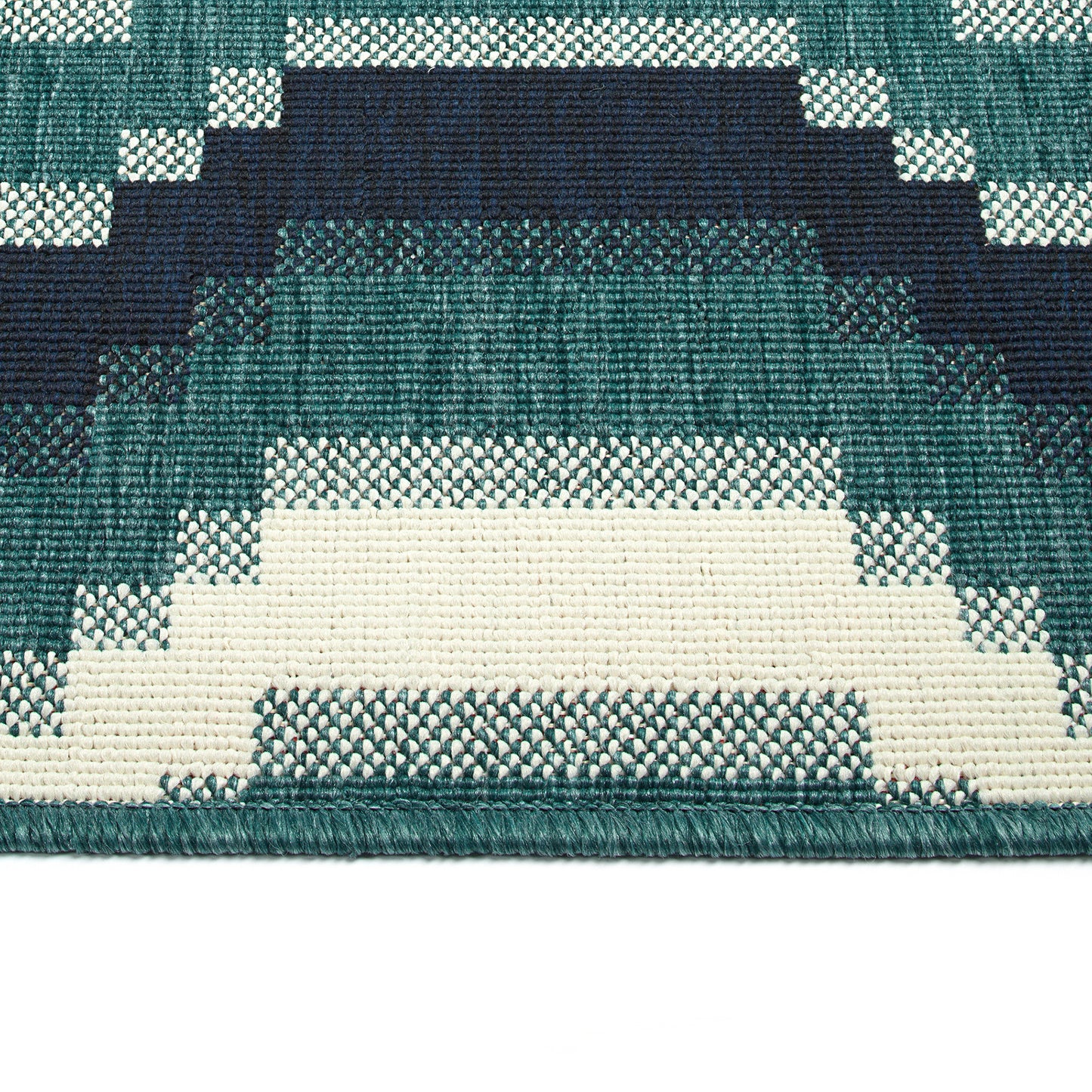 Kaleen Pianta Collection PTA08-91 Teal Throw Rug 1'11" x 3'7"