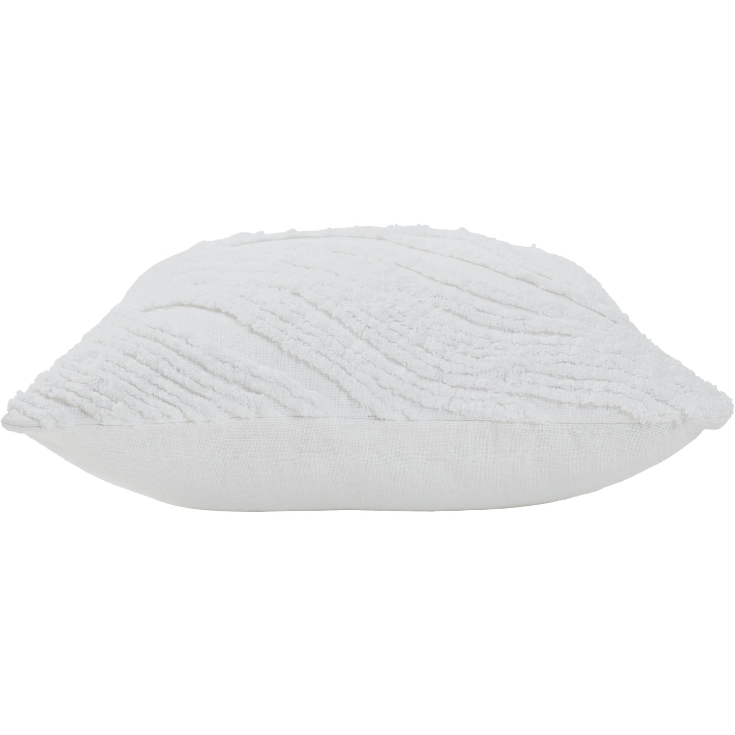 Tareya White Cotton Pillow