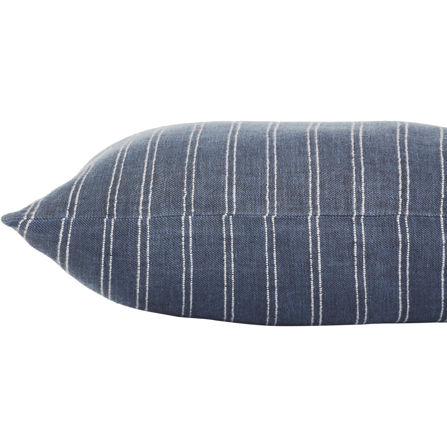 Oakley Navy/White Linen Pillow