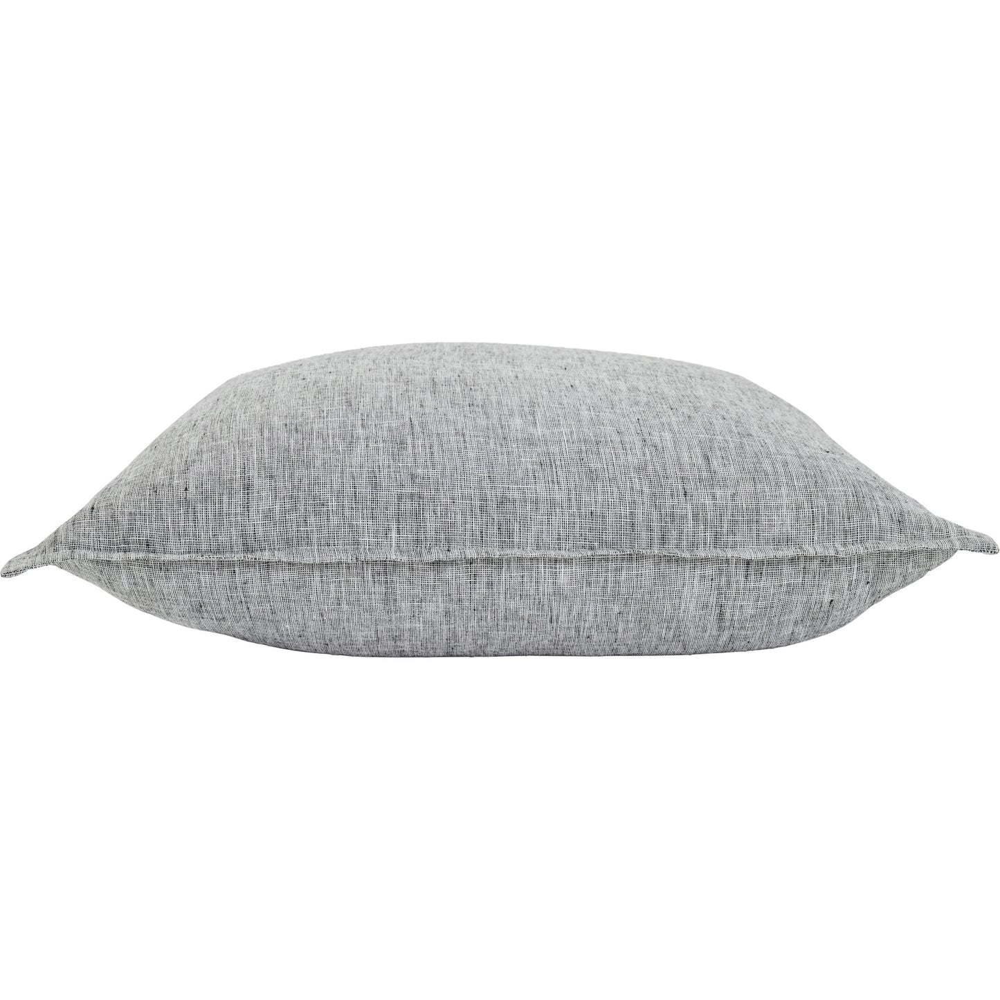 Falcon White/Black Linen Pillow