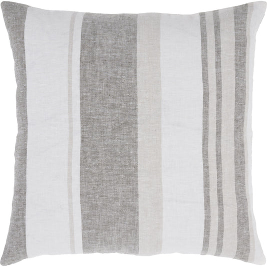 Cassidy Olive/Natural/White Linen Pillow