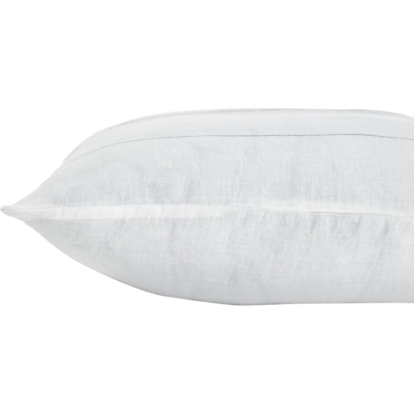 Makenna Ivory/Grey Linen Pillow