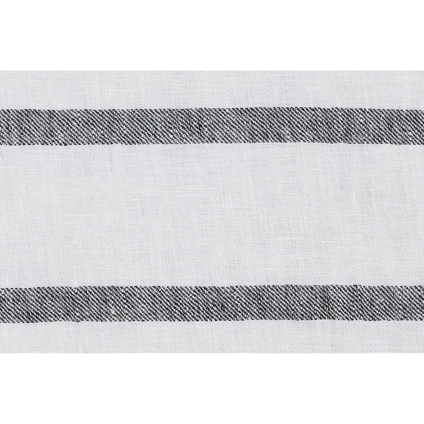 Nimah White/Black Linen Pillow