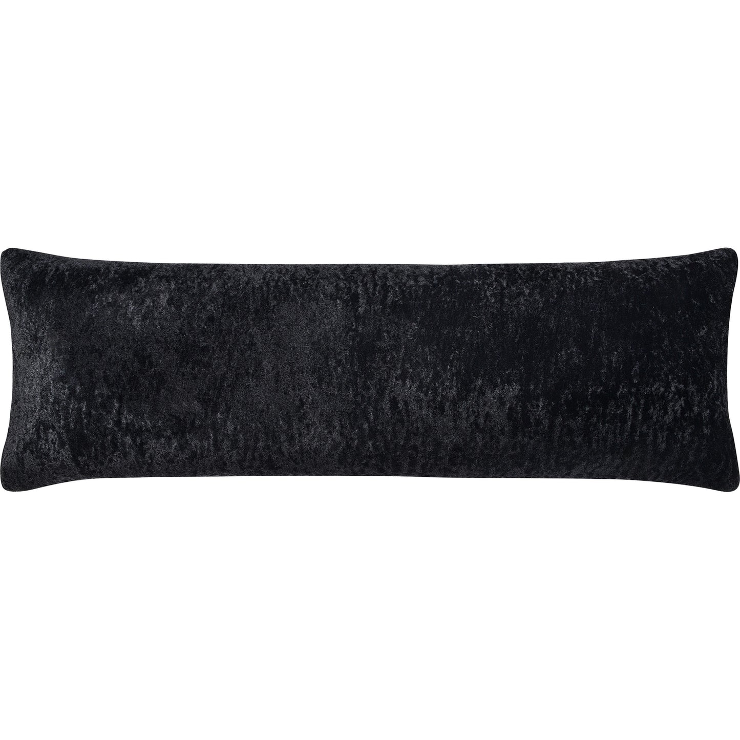 Hedda Black Shearling Pillow