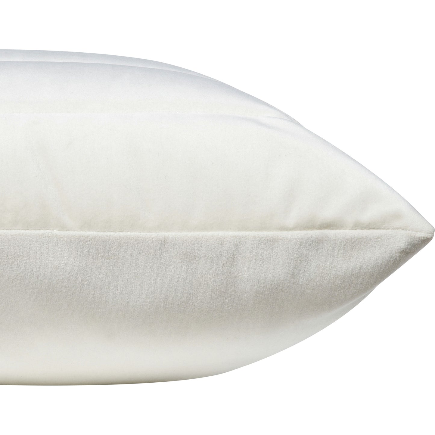 Eska Ivory Velvet Pillow