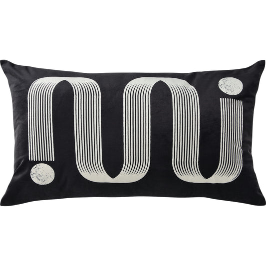 Zora Printed Velvet Pillow