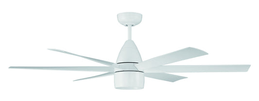 54" Quirk in White