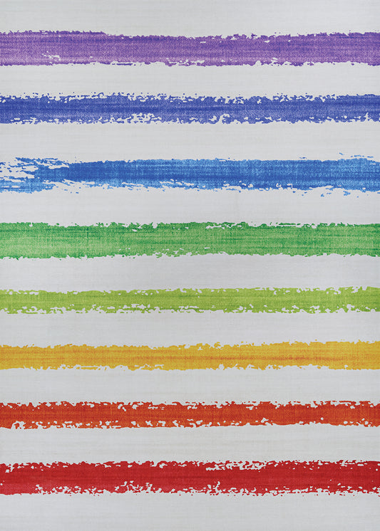 Couristan Rainbow Flavors Spearmint-Multi Rug 9' x12'