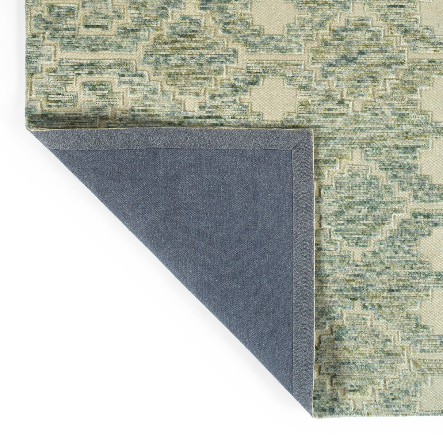 Kaleen Radiance Collection Bright Green Throw Rug 2' x 3'