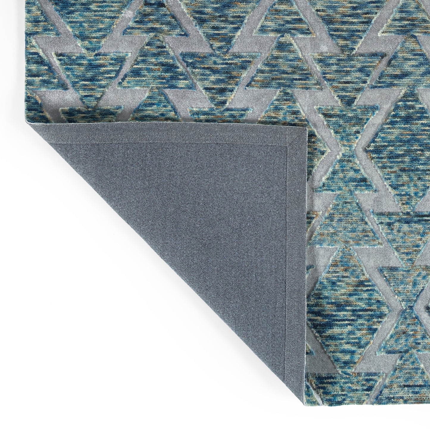 Kaleen Radiance Collection Dark Blue Throw Rug 2' x 3'