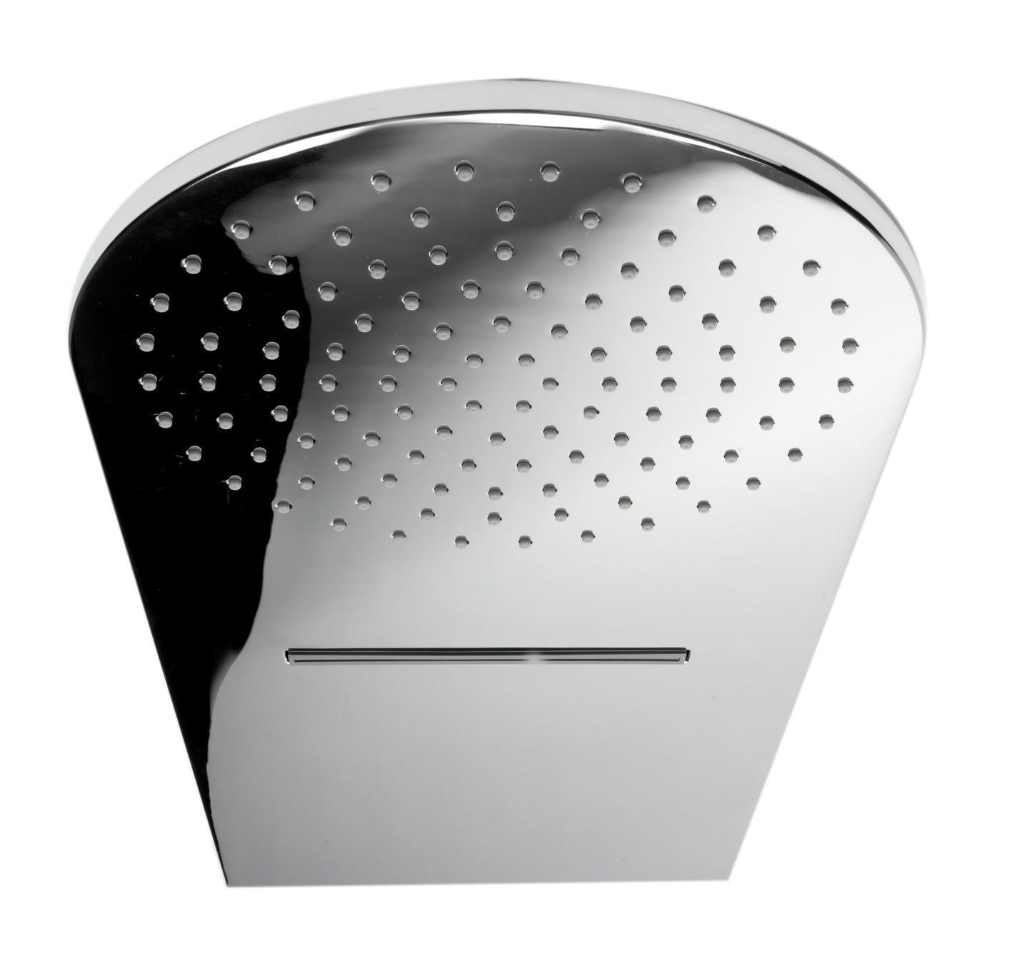 ALFI brand RAIN10RW-PC 10" Wall-Mounted Square Waterfall Rain Shower Head